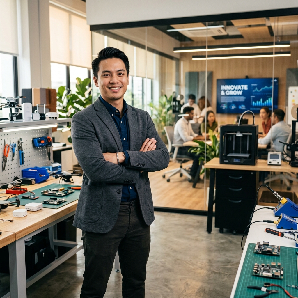 Doanh nhân SME tại nơi làm việc